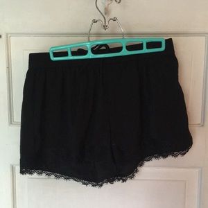 Hollister Black Comfy Shorts!